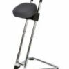 Siège assis debout - assise inclinable rotative simili cuir – Image 3