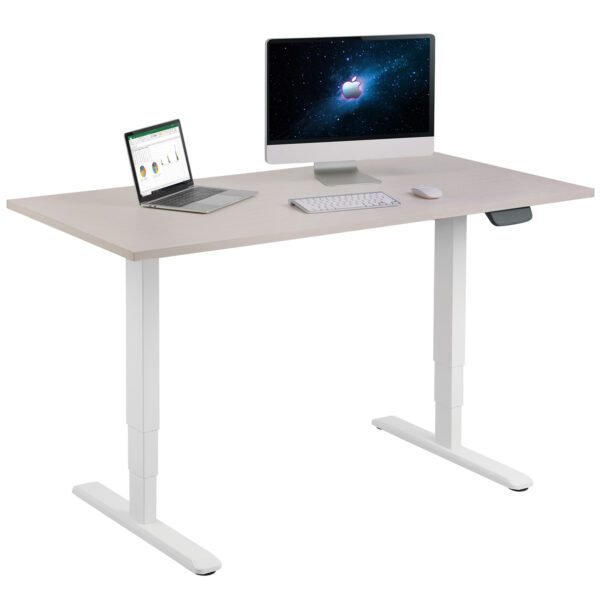 bureau électrique assis debout 2 moteurs  63 à 125 cm – Image 5