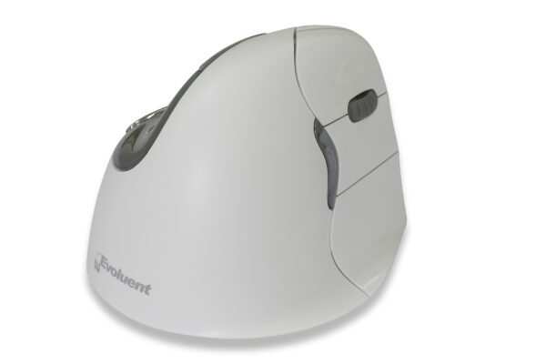 Evoluent4 Mouse White Bluetooth (Droitier / M-L) compatible Mac