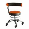 Siège "santé" assise haute, revêtement simili cuir ou tissu bicolore – Image 8