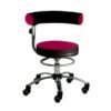 Siège "santé" assise haute, revêtement simili cuir ou tissu bicolore – Image 2