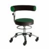 Siège "santé" assise haute, revêtement simili cuir ou tissu bicolore – Image 3