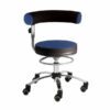 Siège "santé" assise haute, revêtement simili cuir ou tissu bicolore – Image 4