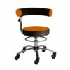 Siège "santé" assise haute, revêtement simili cuir ou tissu bicolore – Image 5